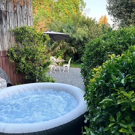Cabanon Historique Avec Jacuzzi Prive & Jardin - Alpehytte